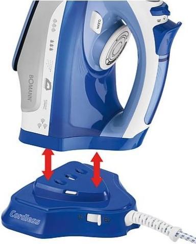 Actual product image Bomann DB6006CB Steam Iron 2.400W (2400 W)