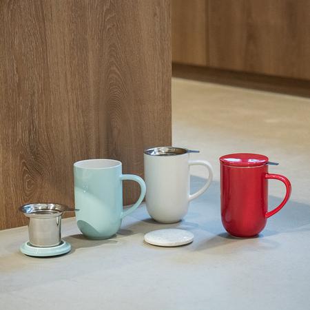 Thumbnail - Loveramics, Tasse, Pro Tea - 450 ml Tasse mit Teesieb - Rot (450 ml, 1 x)