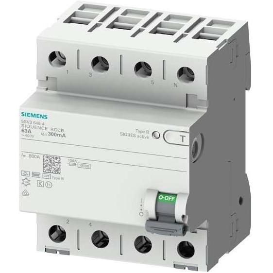 Siemens FI-Schutzschalter, Relais