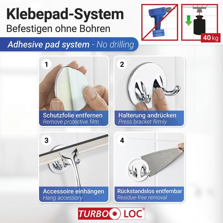 Actual product image Wenko Terni Plus shower squeegee 24.5 cm