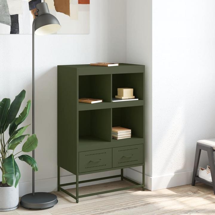 Image du produit vidaXL Buffet haut 68,5 x 39 x 111,5 cm Laminée à froid (39 x 39 x 111,5 cm)