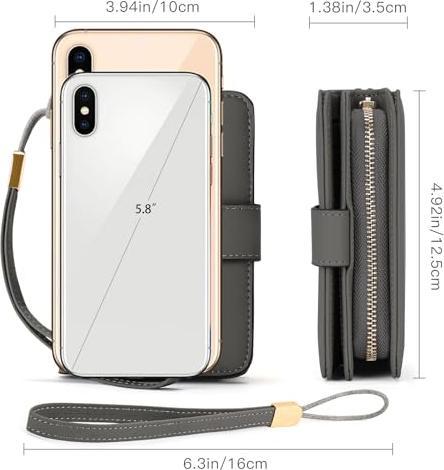 Produktbild Only-Bags.Store Portemonnaie Reissverschluss mit Münzfach & RFID-Schutz