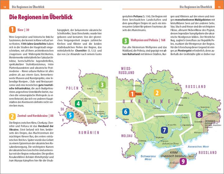 Produktbild Reiseführer Ukraine (Deutsch, Peter Koller, 2019)