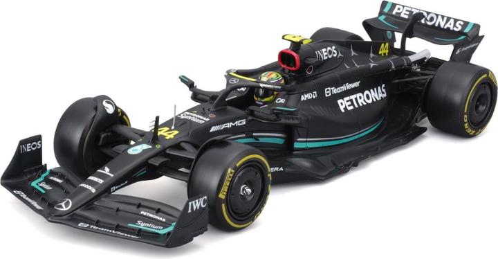 Actual product image Bburago Mercedes-AMG F1 W14 E Perf. 1/24 Kit Hamilton 2024