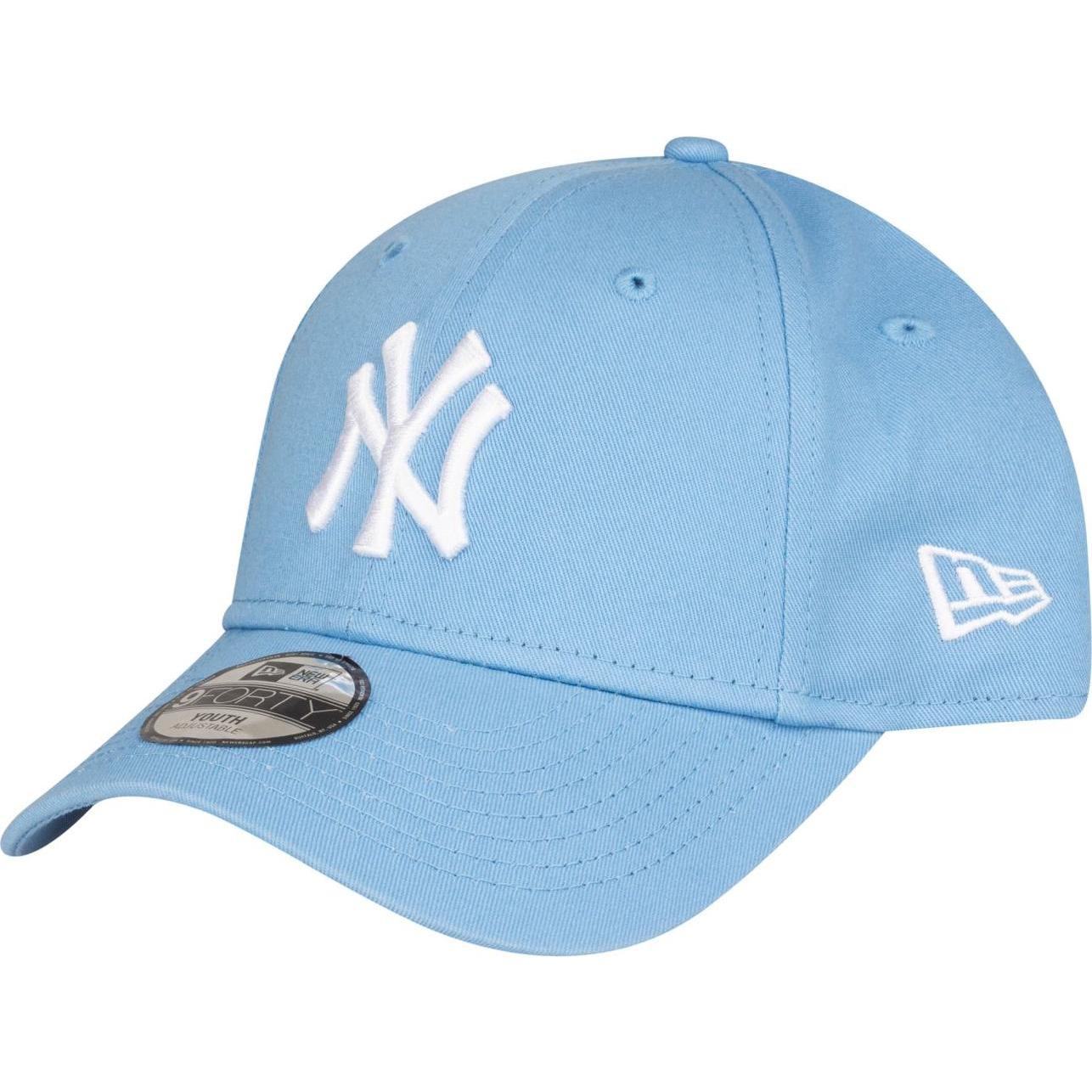 New Era, Jungen, Cap, Kinder 9Forty Cap - New York Yankees sky blue, Blau, (55, 56, 54 C)