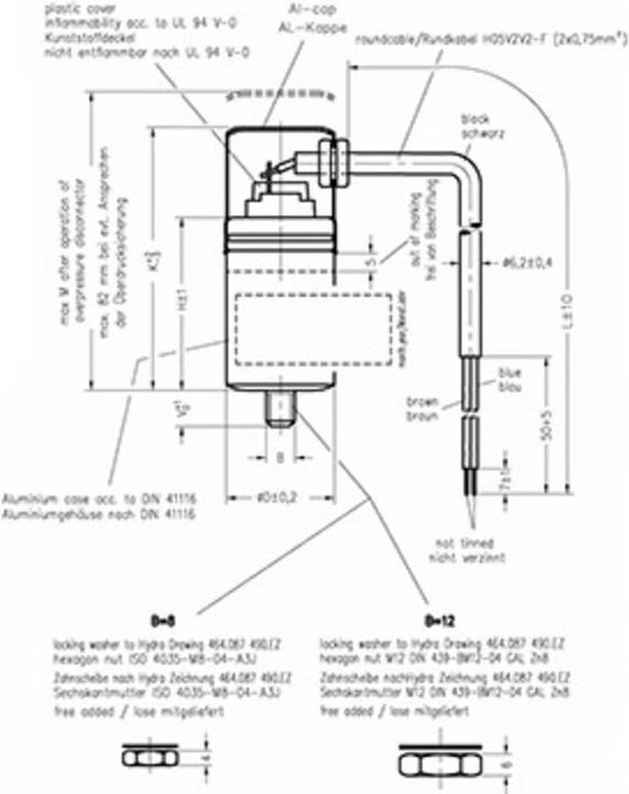 Actual product image MKP motor capacitors