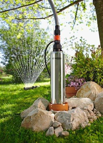 Actual product image Gardena 1499-20 Premium deep well pump 6000/5 inox automatic (Garden pump)