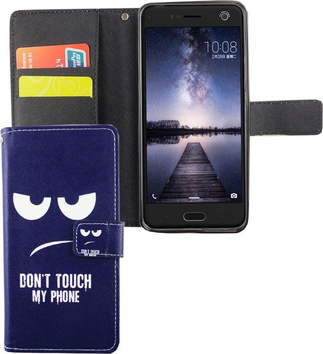 Produktbild König Design Schutz Handy Hülle für ZTE Blade V8 Case Cover Tasche Wallet Etui Handyhülle Neu (ZTE Blade V8)