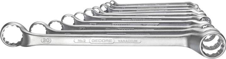 Image du produit Gedore 2-100 Jeu de clés mixtes 10 pces 6-32 mm (10 mm, 11 mm, 12 mm, 13 mm, 14 mm, 15 mm, 16 mm, 17 mm, 18 mm, 19 mm, 20 mm, 22 mm, 24 mm, 27 mm, 30 mm, 32 mm, 6 mm, 7 mm, 8 mm, 9 mm)