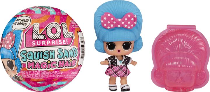 Actual product image MGA L.O.L. Surprise! Squish Sand Magic Hair Tots Asst in PDQ