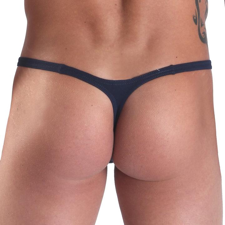 Actual product image Look Me Men's thong in black (M)