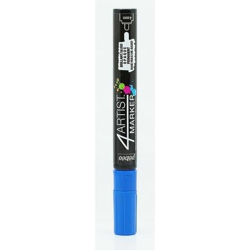 Pebeo, Marker, 4Artist Marker 4mm Rund (Dunkelblau, 4 mm)
