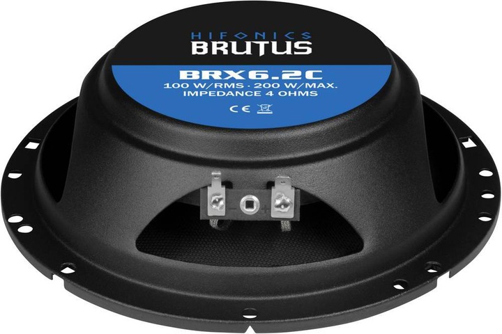 Produktbild Hifonics Brutus BRX6.2C 16.5 cm 2 Wege Komponentensystem FLACH (1 Stk.)