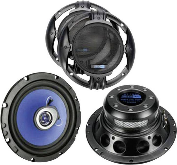 Sinustec Haut-parleur coaxial 2 voies à encastrer (300 W)