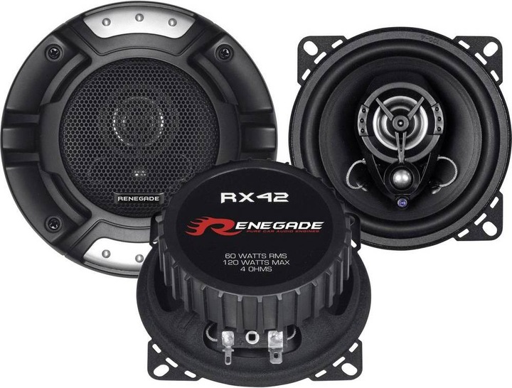 Produktbild Renegade 2-Wege Koaxial Autolautsprecher (120 W, 10 cm)