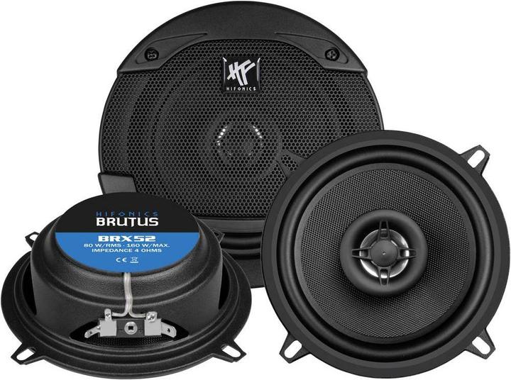 Produktbild Hifonics Brutus BRX52 13 cm 2 Wege Koaxsystem FLACH (1 Stk.)