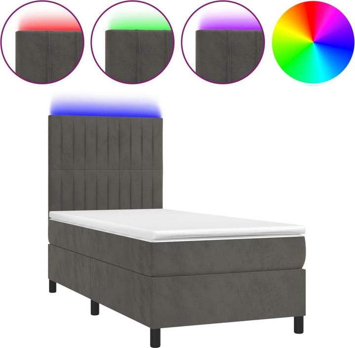 Produktbild vidaXL Boxspringbett (90 x 200 cm)