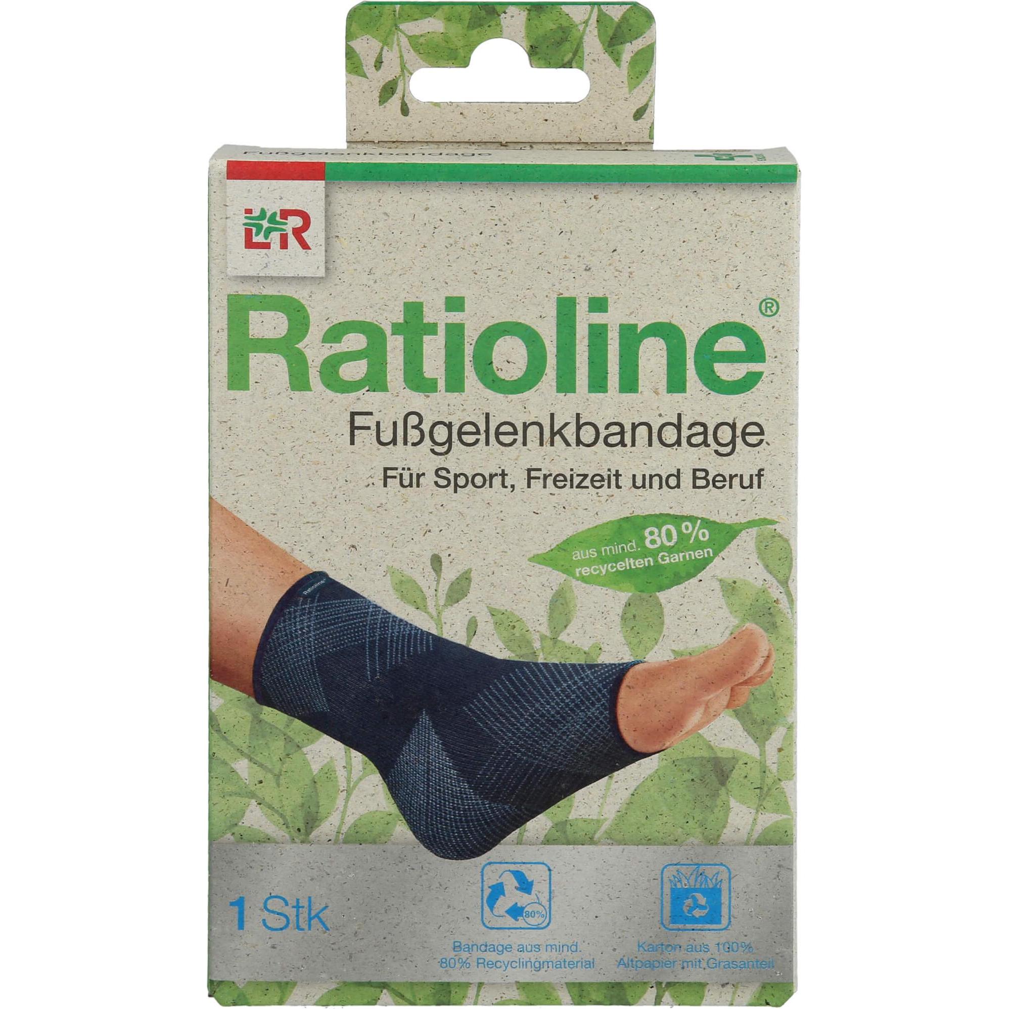 Thumbnail - Lohmann & Rauscher, Bandage, Ratioline Fussgelenkban L, 1 St BAN