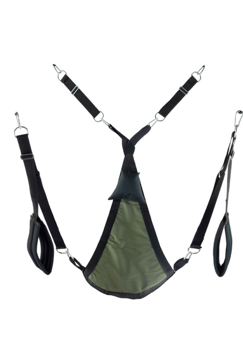 Produktbild Mr. Sling Triangle canvas sling - 3 or 4 points - Full set - Kaki