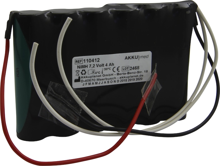 Actual product image XCell NiMH battery suitable for Servox suction pump Mediport 2000 7.2 Volt 4.0 Ah CE compliant (1 pcs., 4000 mAh)