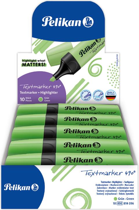 Image du produit Pelikan Surligneur 490 1-5mm vert (1 x)