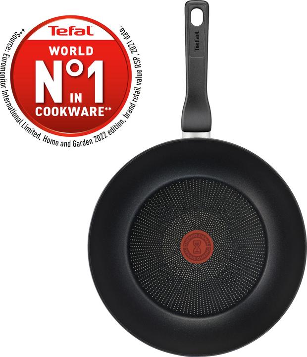 Produktbild Tefal Titanium Force Wokpfanne 28 cm (28 cm, Wok Pfanne, Aluminium)