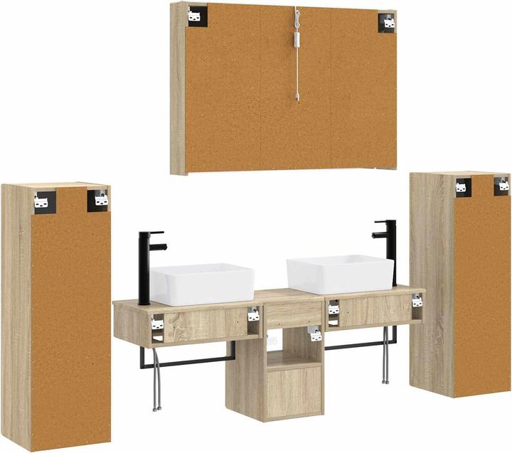 Produktbild vidaXL Badezimmermöbel-Set