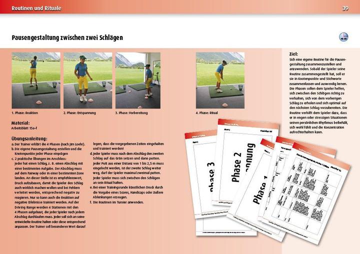 Produktbild Psychologisch orientiertes Golftraining (Deutsch, Neuer Sportverlag, Nina Nittinger, Philippe Freiburghaus, 2015)