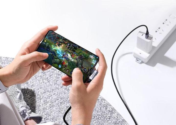 Image du produit Ugreen Angle cable USB to USB-C US385, 3A, 1m (black) (1 m, USB 3.1, 15 W)