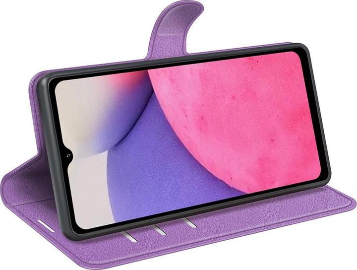Produktbild Cover-Discount Galaxy A33 5G - Leder Etui Hülle violett (Samsung Galaxy A33 5G)
