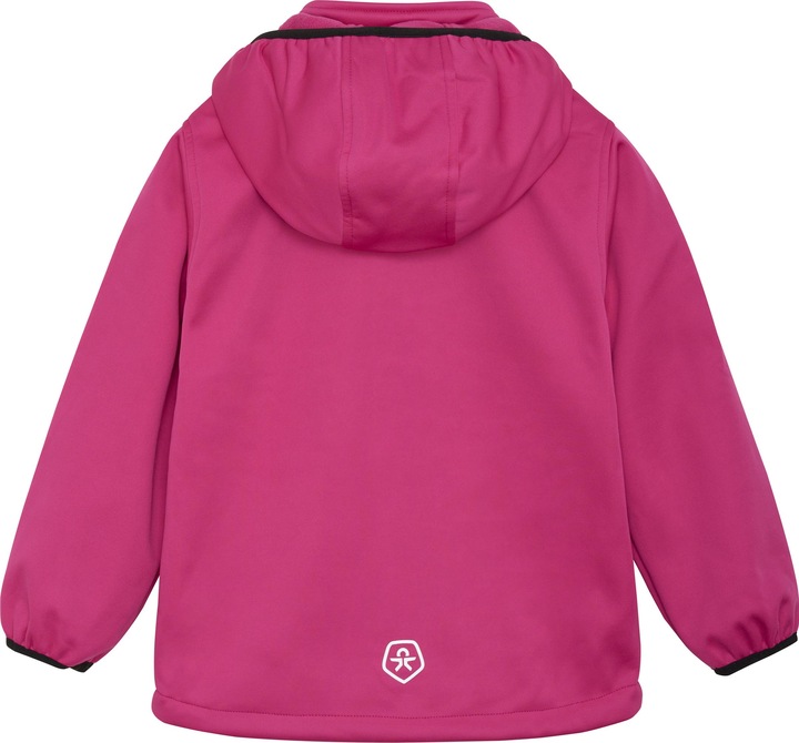 Produktbild Color Kids Softshell W. Fleece Festival Fuchsia (140)