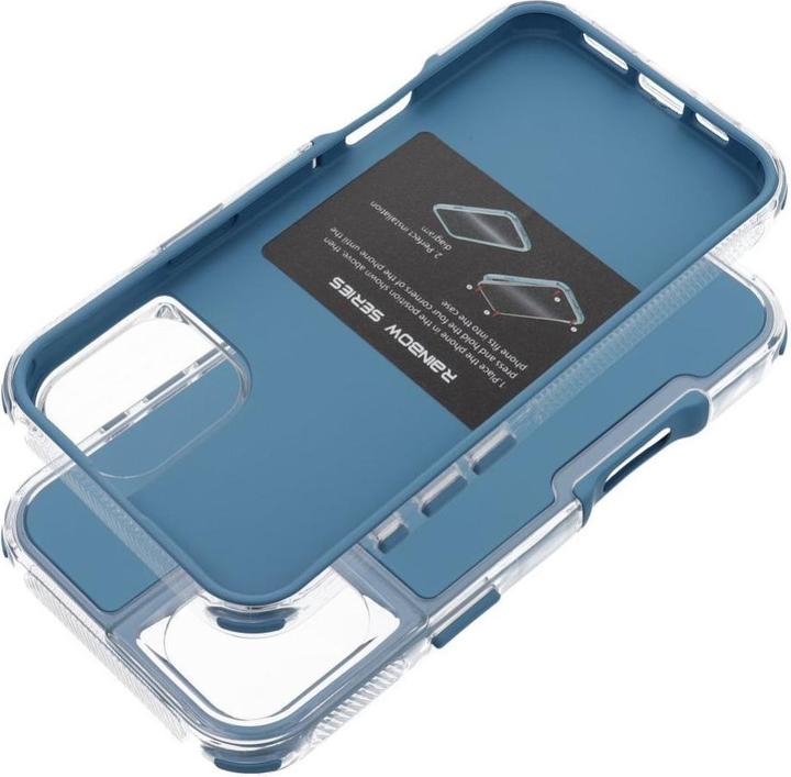 Produktbild OEM LCD display! MATRIX Case for IPHONE 16 PLUS blue (Apple iPhone 16 Plus)