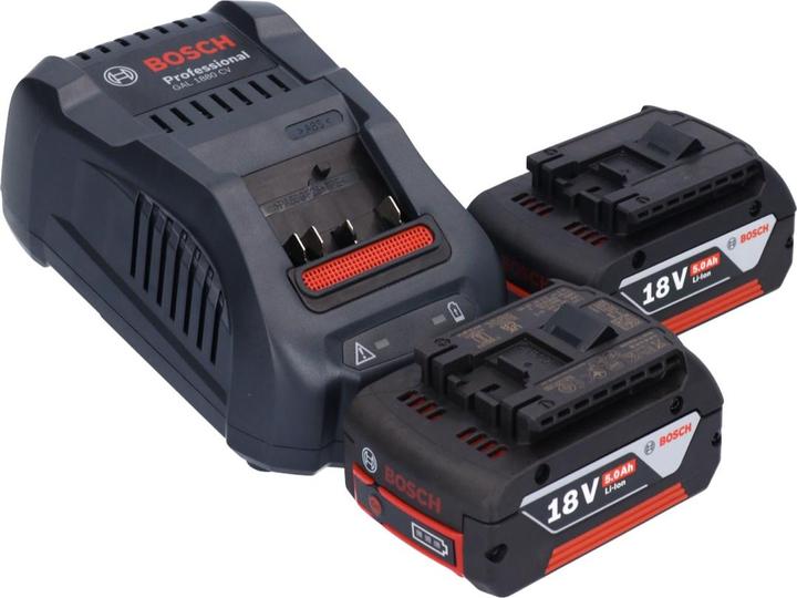 Produktbild Bosch Professional GBH 18V-22 Professional Akku Bohrhammer 18 V 1,9 J SDS Plus Brushless + 2x Akku 5,0 Ah +