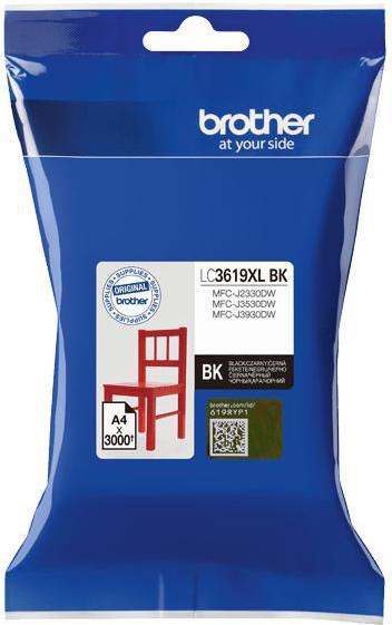 Produktbild Brother LC3619XLBK - Schwarz - Original - Tintenpatrone (BK)