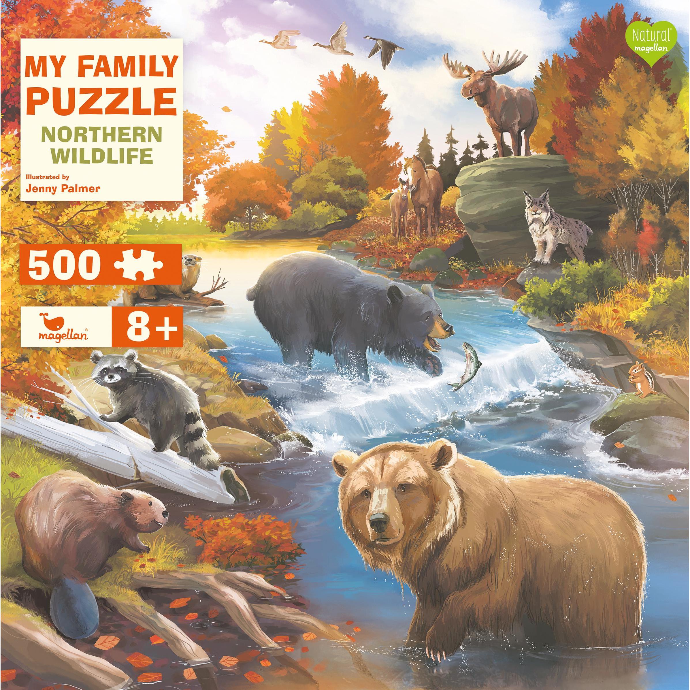 Magellan My Family Puzzle - Northern Wildlife (500 Teile)