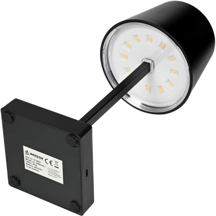 Produktbild Benson Electric LED Tischleuchte, Touch-Steuerung, 2er-Set (120 lm)