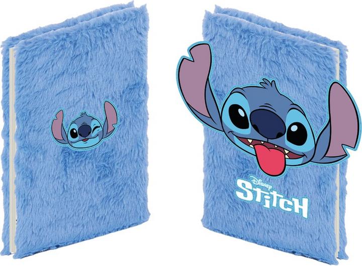 Produktbild Stitch PYRAMID Disney 3D Fur Notebook (A5, Liniert, Weicher Einband)