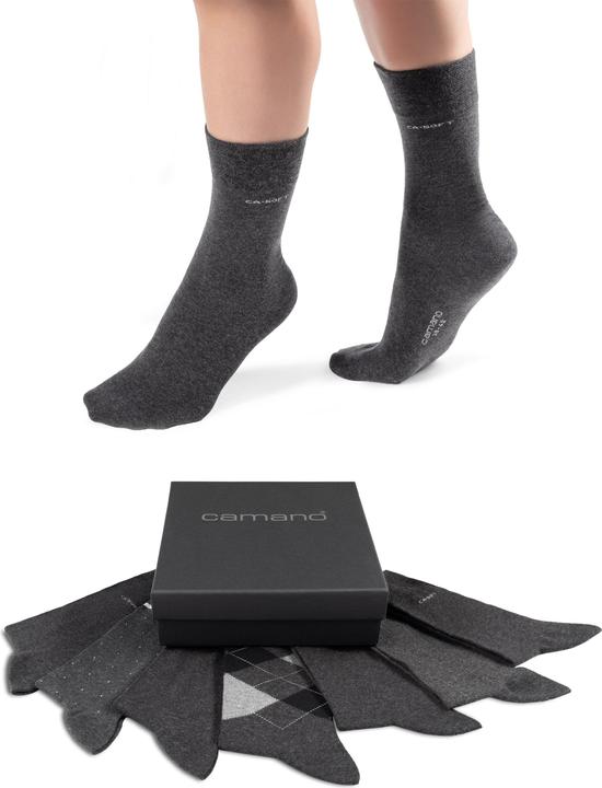 Camano Men ca-soft different patterned Socken in Box 7p