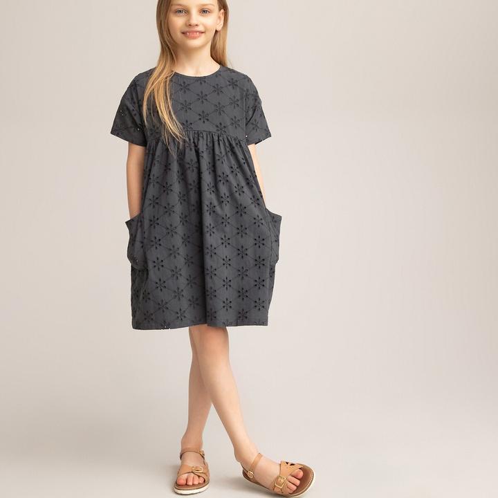 Immagine prodotto La Redoute Collections Kleid mit Lochstickerei (110)