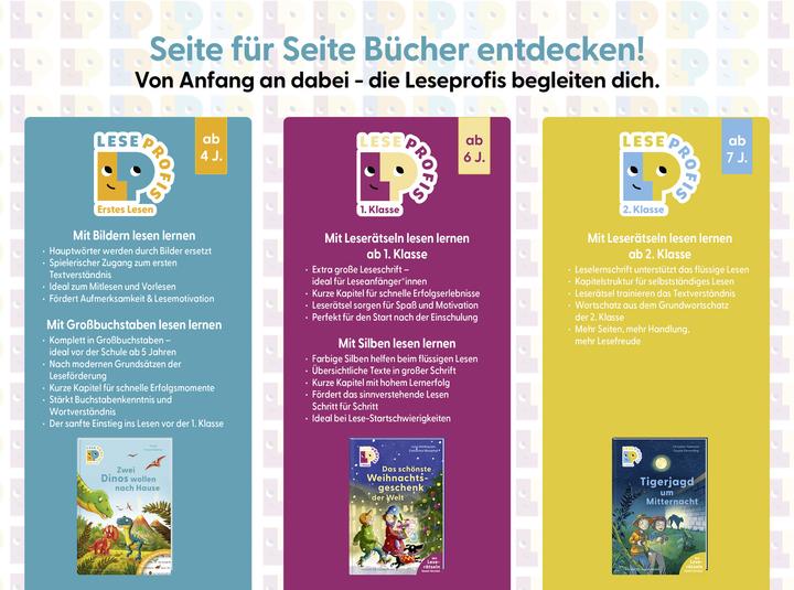 Actual product image Leseprofis – Ritter, Römer, finstere Schurken, 2. Klasse (D (German, Barbara Korthues, Fabian Lenk, 2025)