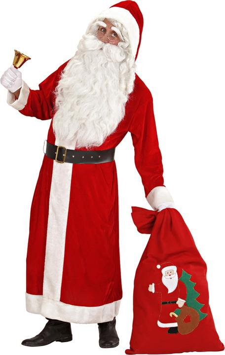 Actual product image Widmann Adult costume luxury velvet Father Christmas red size XXL (XXL)