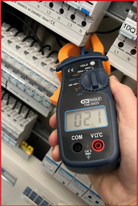 Actual product image KS Tools Digital amp pliers set 600 A, 3 pcs