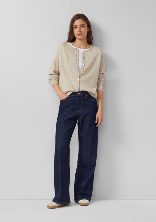 Produktbild s.Oliver Strickjacke Weiche Strickjacke aus Alpakamix (36)