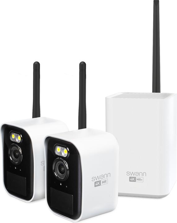 Actual product image Swann MaxRanger4K Mini Wireless Kit mit 2 Kameras (3840 x 2160 pixels)