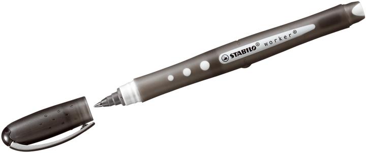 Produktbild STABILO worker+ colorful Tintenroller (Schwarz, 1 x)