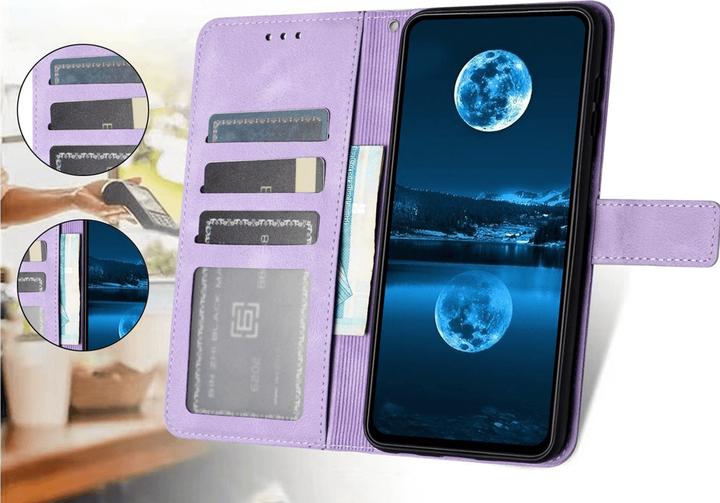 Immagine prodotto Cover-Discount Galaxy S25 FE – Wildleder Look Etui im Vintage Design (Samsung Galaxy S25 FE)