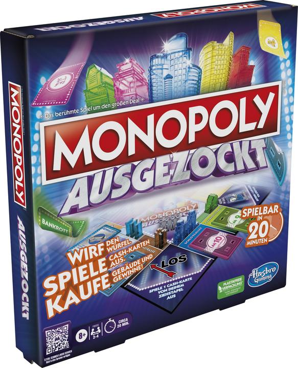 Productafbeelding Monopoly Ausgezockt Bordspel (Duits)