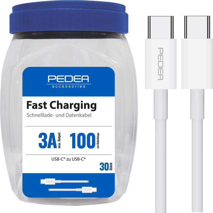 Produktbild Pedea Daten- und Schnellladekabel USB (1 m, USB 3.2 Gen 1)