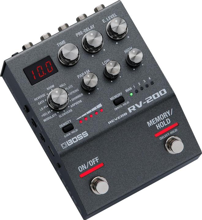 Actual product image BOSS RV-200 Reverb effectpedaal