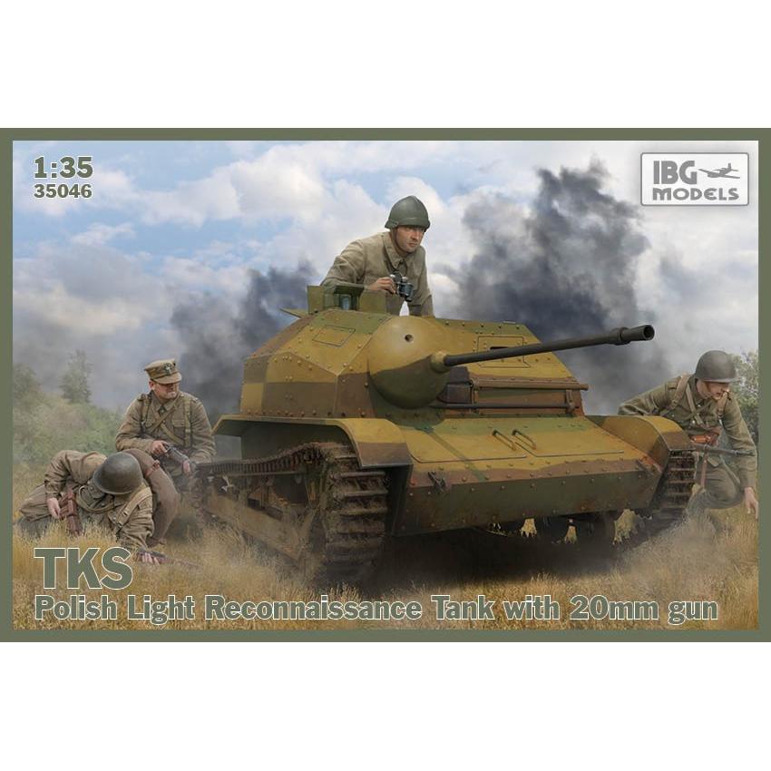 Master Box Polish Light Reconnaissance Tank with gun (1 Teile)